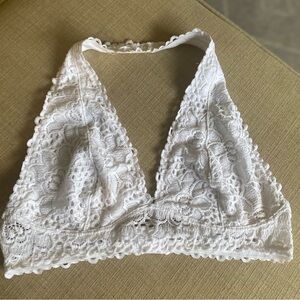 Forever 21 Beautiful White Eyelet Bralette